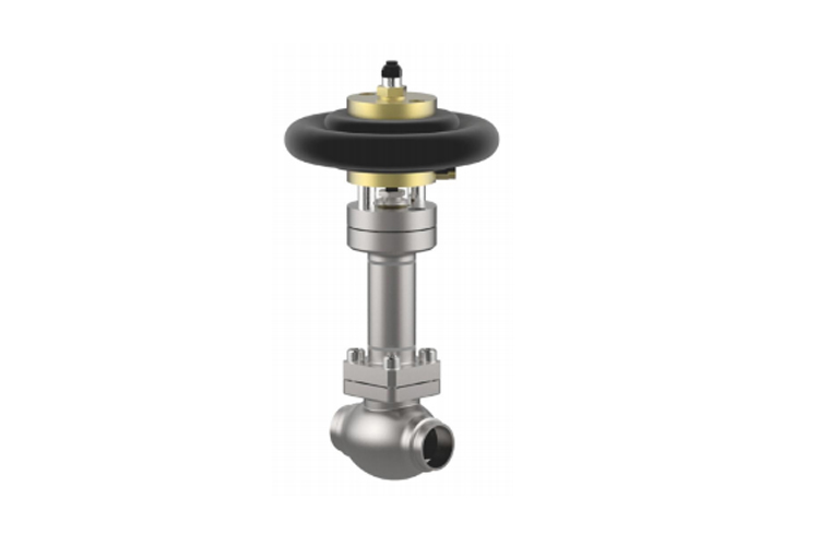Cryogenic Globe Valve With Pneumatic Actuator