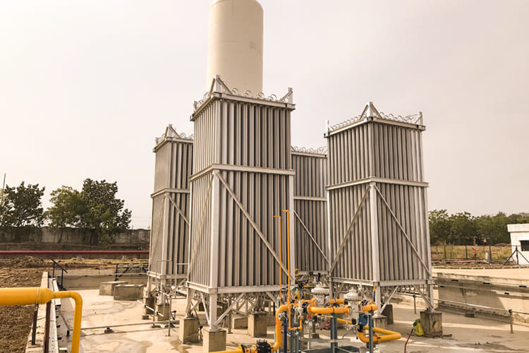 R-LNG Auto Switching & Pressure Reduction Station Skids