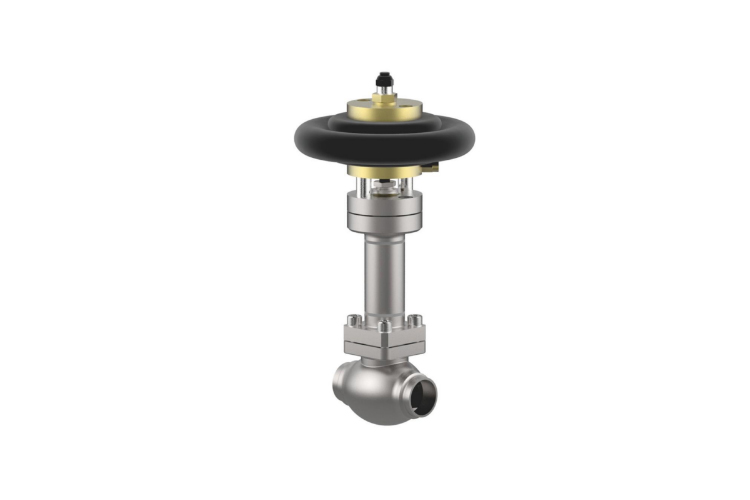 Cryogenic Globe Valve With Pneumatic Actuator Fire Safe