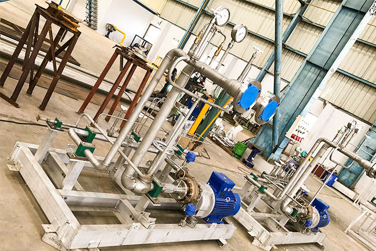 LNG Unloading Centrifugal Pumping Skids